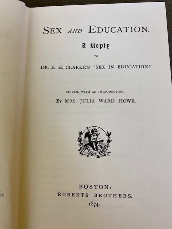 Sex and Education, Title page
