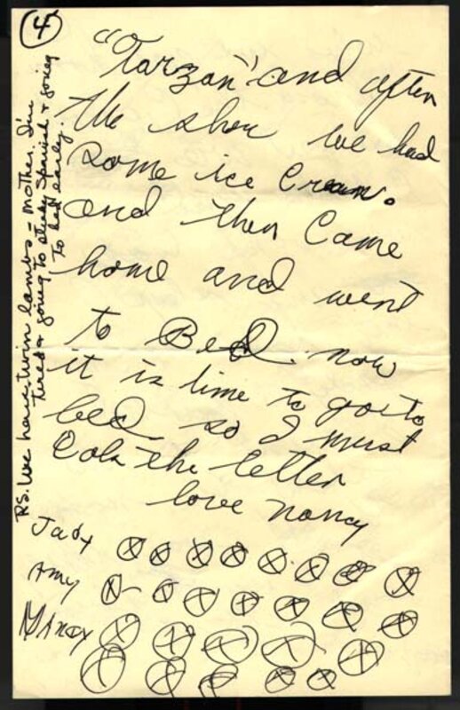 Letter from Morse's Daughter, Nancy, 4