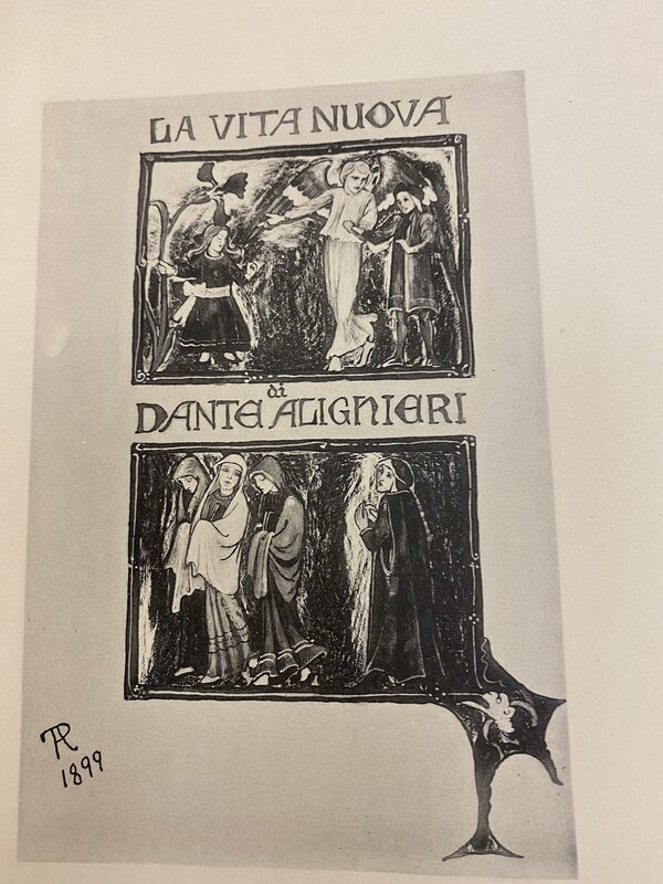 La Vita Nuova of Dante Alighieri, Illustration