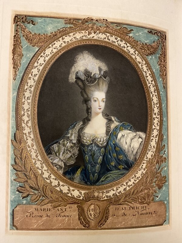 La Reine Marie-Antoinette, Illustration