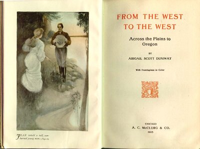 From the West to the West (title page, 1905)