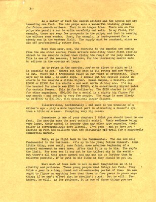 Letter from Haycox to W.F.G. Thacher, Page 3