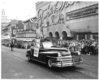 Parade for the Premier of Canyon Passage