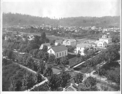 Portland, Oregon, Panoramic View, 1880, 1