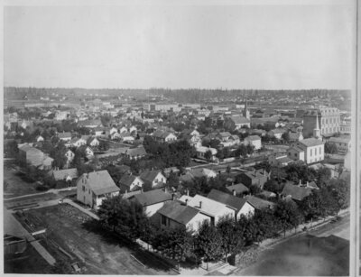 Portland, Oregon, Panoramic View, 1880, 4
