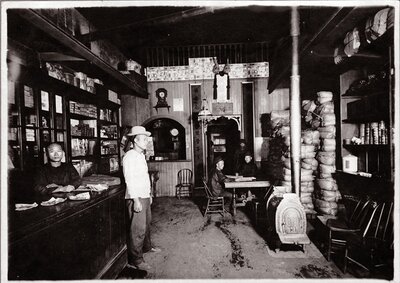 Chinese Store, Pendleton, 1906