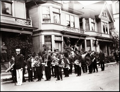 New Era Chinese Band, July 4, 1913