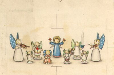 Original Illustration for Prayer for a Child