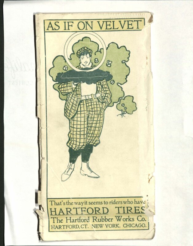 Hartford Tires, The Hartford Rubber Works Co. company advertisement