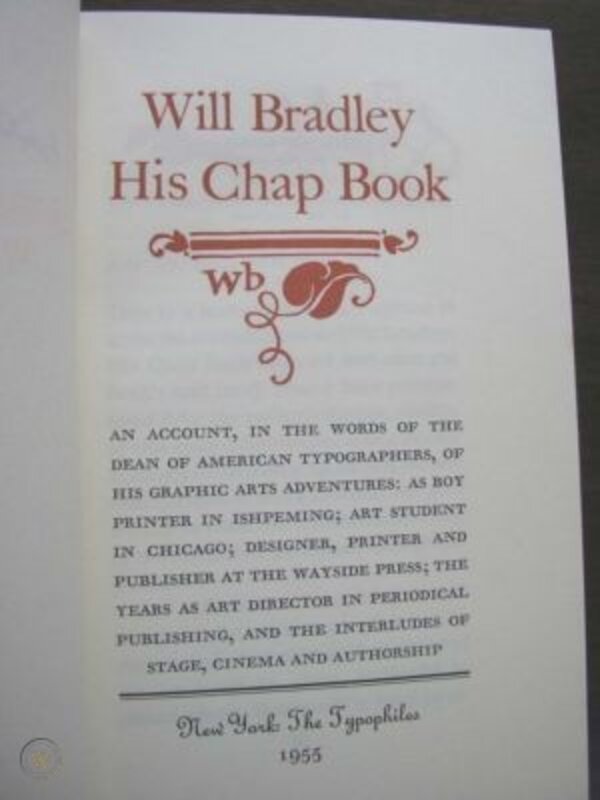 Will Bradley, His Chap Book