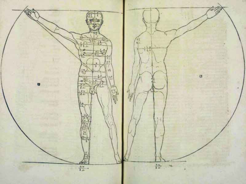 Della simmetria de i corpi humani